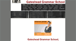 Desktop Screenshot of gateshead-grammar.com